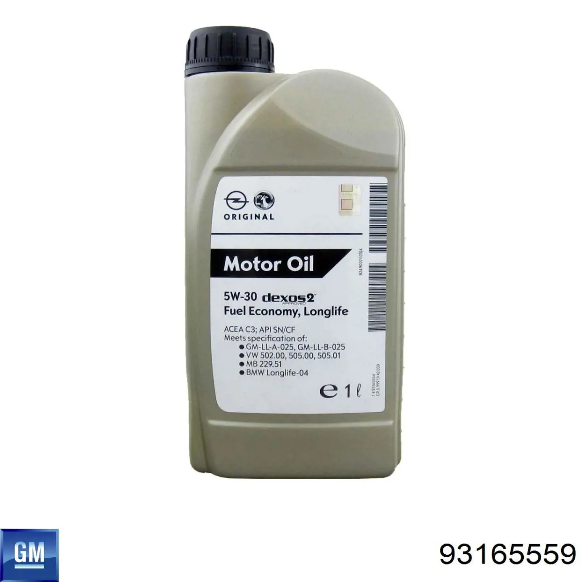 Купити 93165559 General Motors Масло