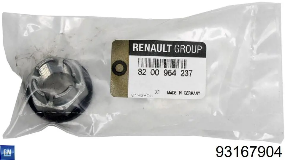Елемент повітряного фільтра General Motors 93167904 ціна, від 7.72 USD