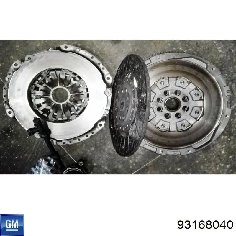 Купити 93168040 Opel Маховик із зубчастим ободом в зборі