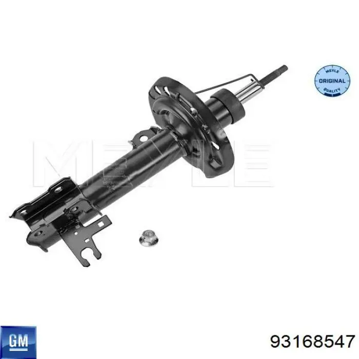 Купити 0344592 Opel Амортизатор передній, правий