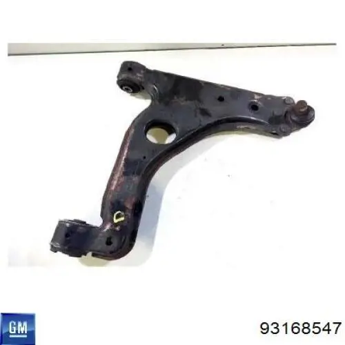 Амортизатор передній, правий 0344592 Opel