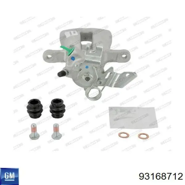 Купити 93168712 General Motors Супорт задній правий
