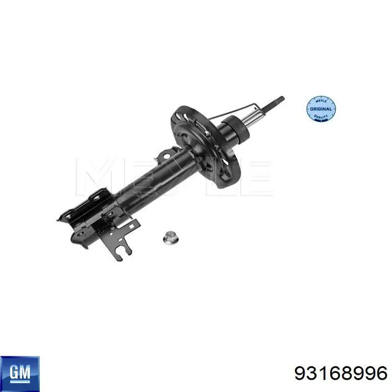 Амортизатор передній, правий Opel 0344607 ціна, від 41.74 USD