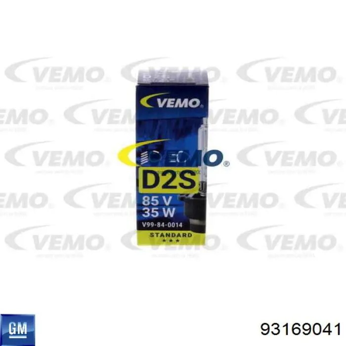 Купити 93169041 General Motors Лампочка ксеноновая