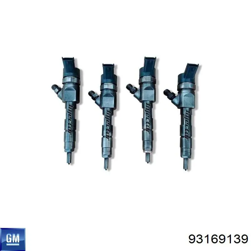 Паливні форсунки 93169139 General Motors