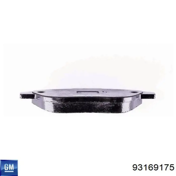 Гальмівні колодки General Motors 93169175 ціна, від 27.56 USD