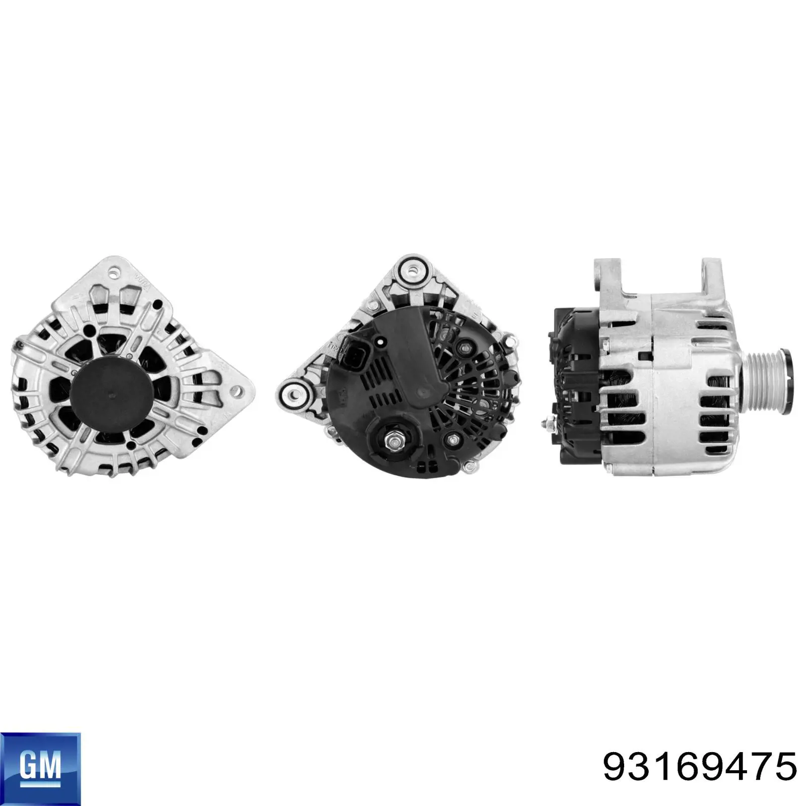 Генератор 93169475 General Motors