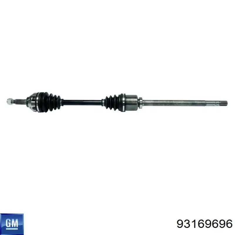 Піввісь передня, права Opel 4406173 ціна, від 198.43 USD