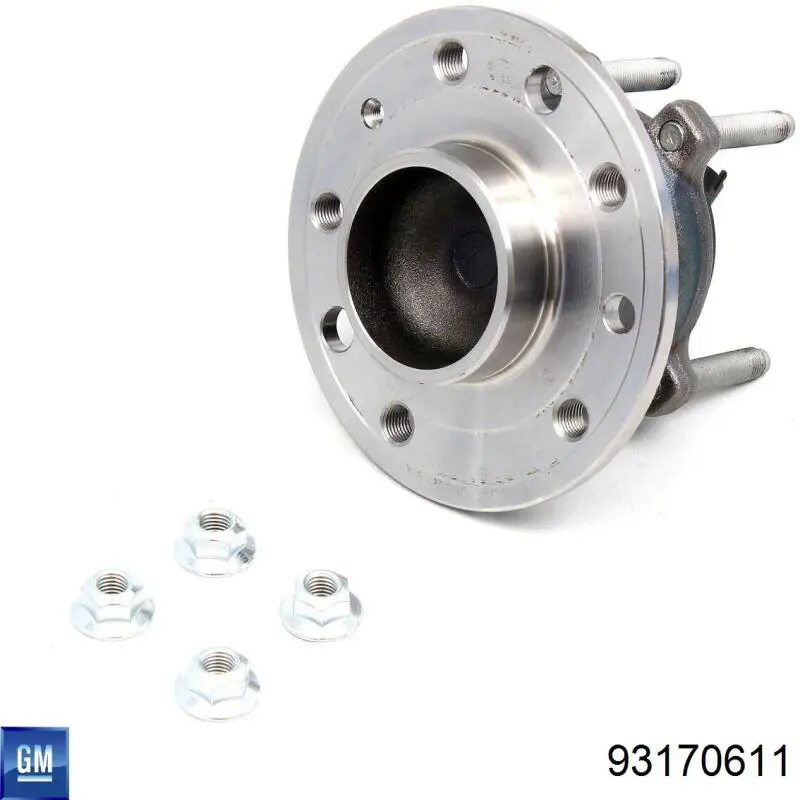 Купити 93170611 General Motors Підшипник ступиці колеса