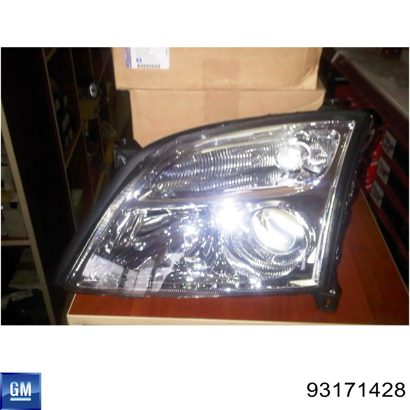 Купити 93171428 General Motors Основна фара в зборі ліва