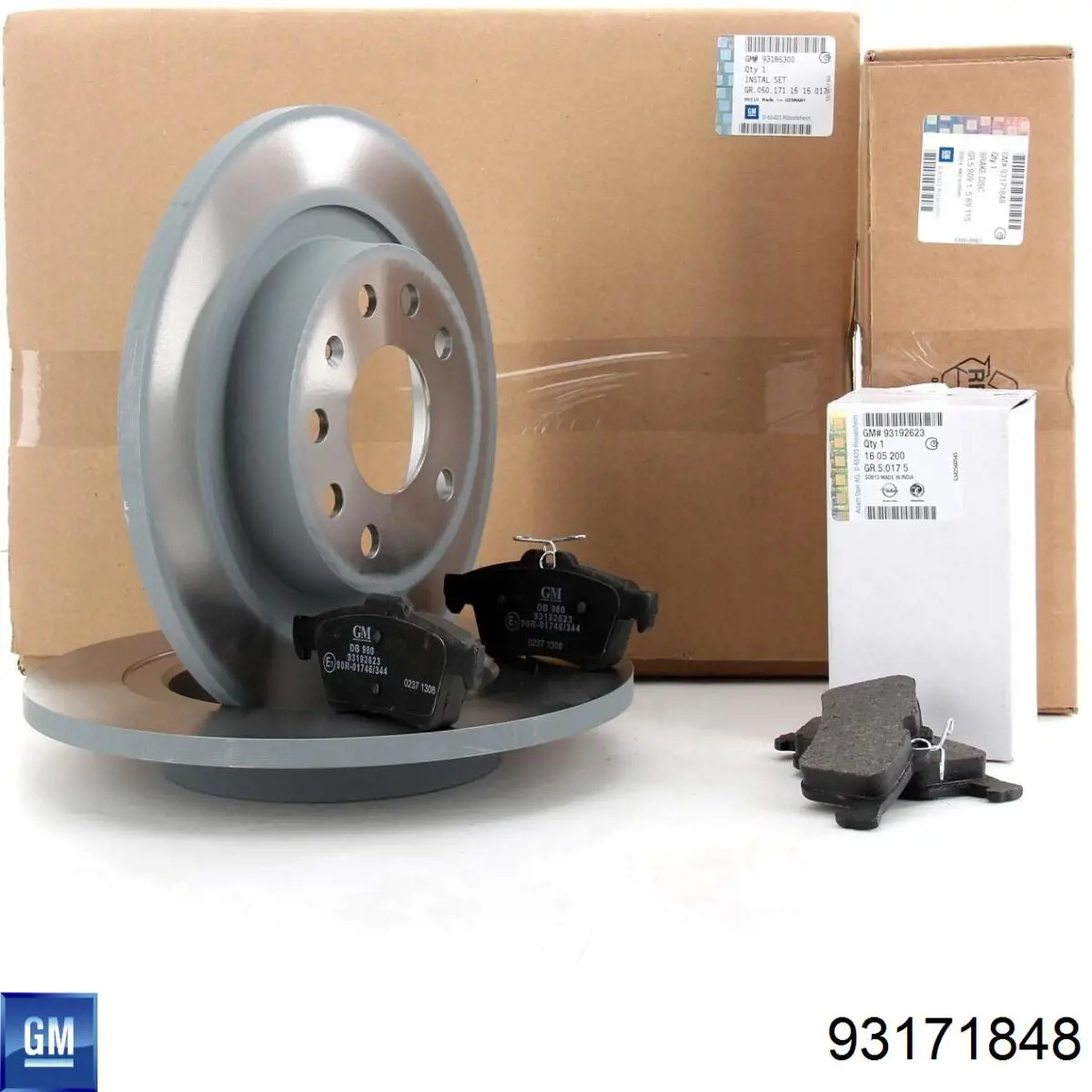 Купити 93171848 General Motors Диск заднього гальма