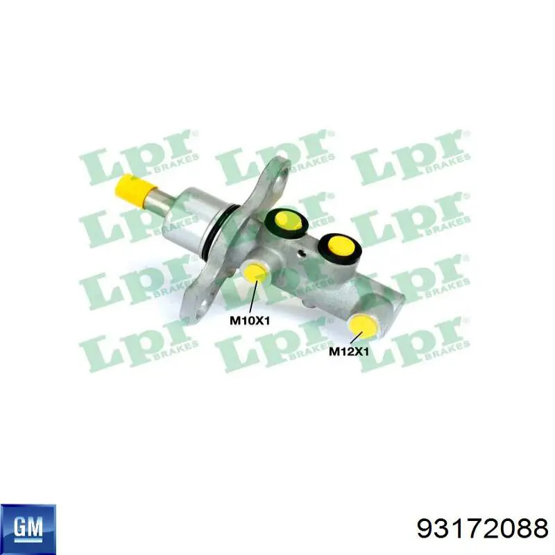 Головний гальмівний циліндр M23001 Brembo