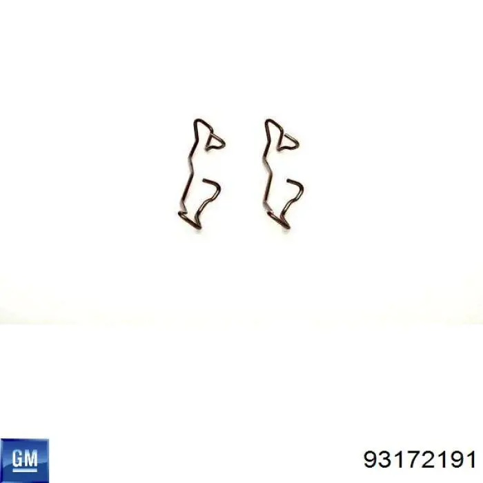 Купити 0542789 Opel Пружинна засувка супорту