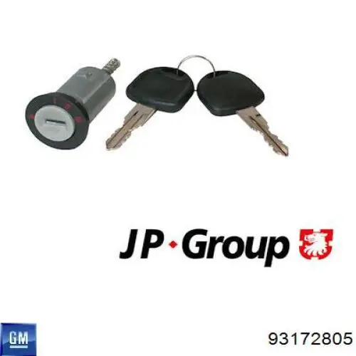 93172805 General Motors Личинка замка запалювання