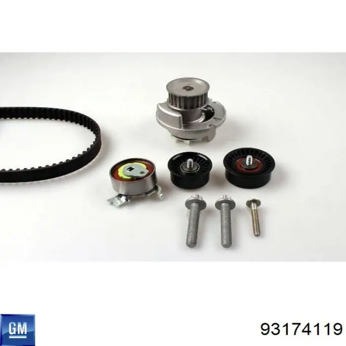 93174119 General Motors Ремінь ГРМ, комплект