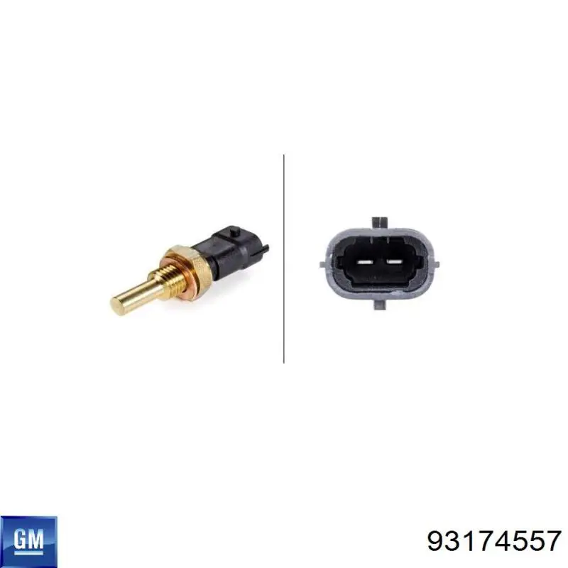 Купити 93174557 General Motors Корпус термостата