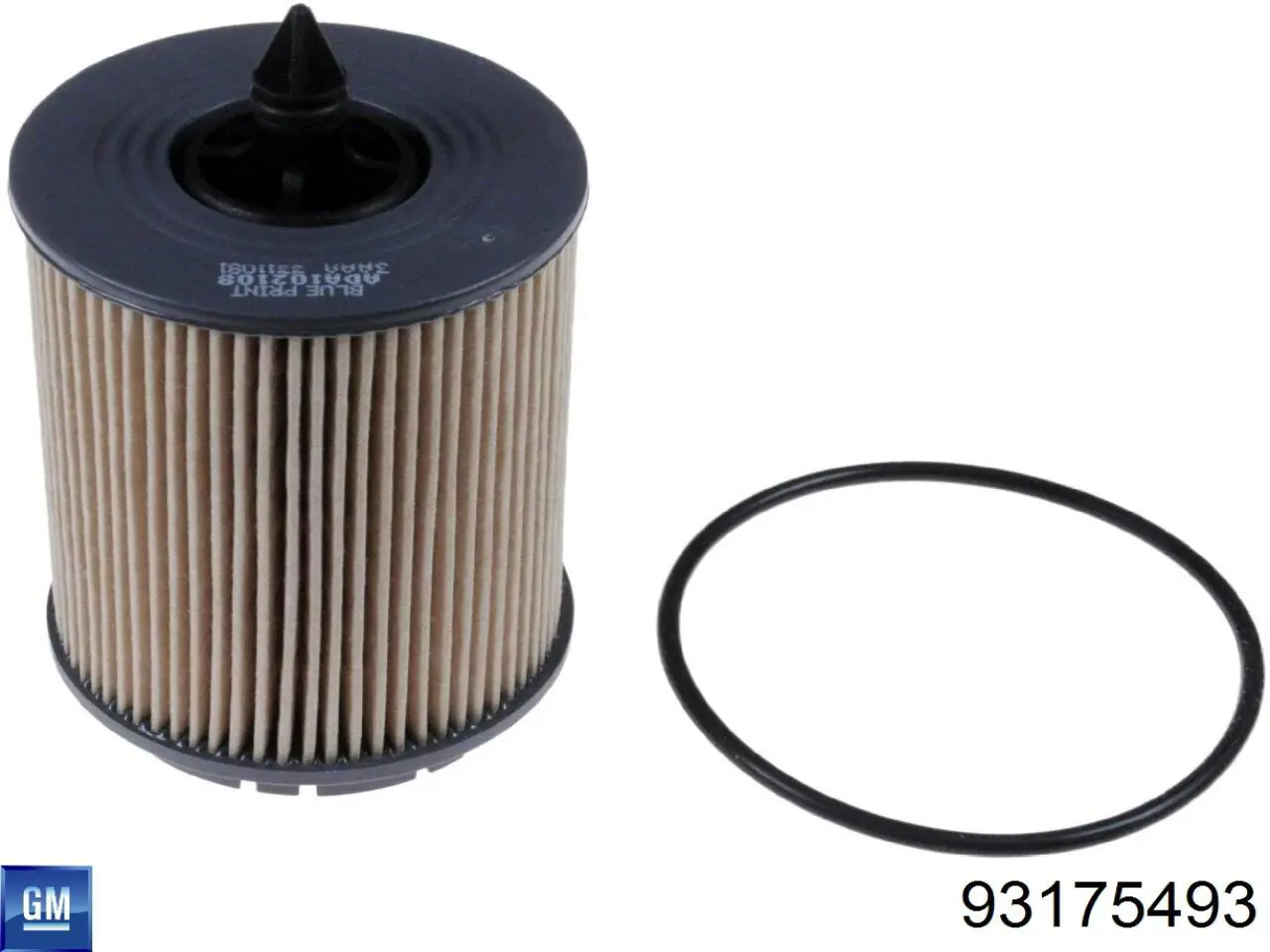 Масляний фільтр двигуна General Motors 93175493 ціна, від 4.59 USD