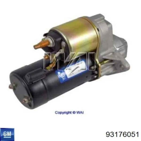 Стартер General Motors 93176051 ціна, від 38.09 USD
