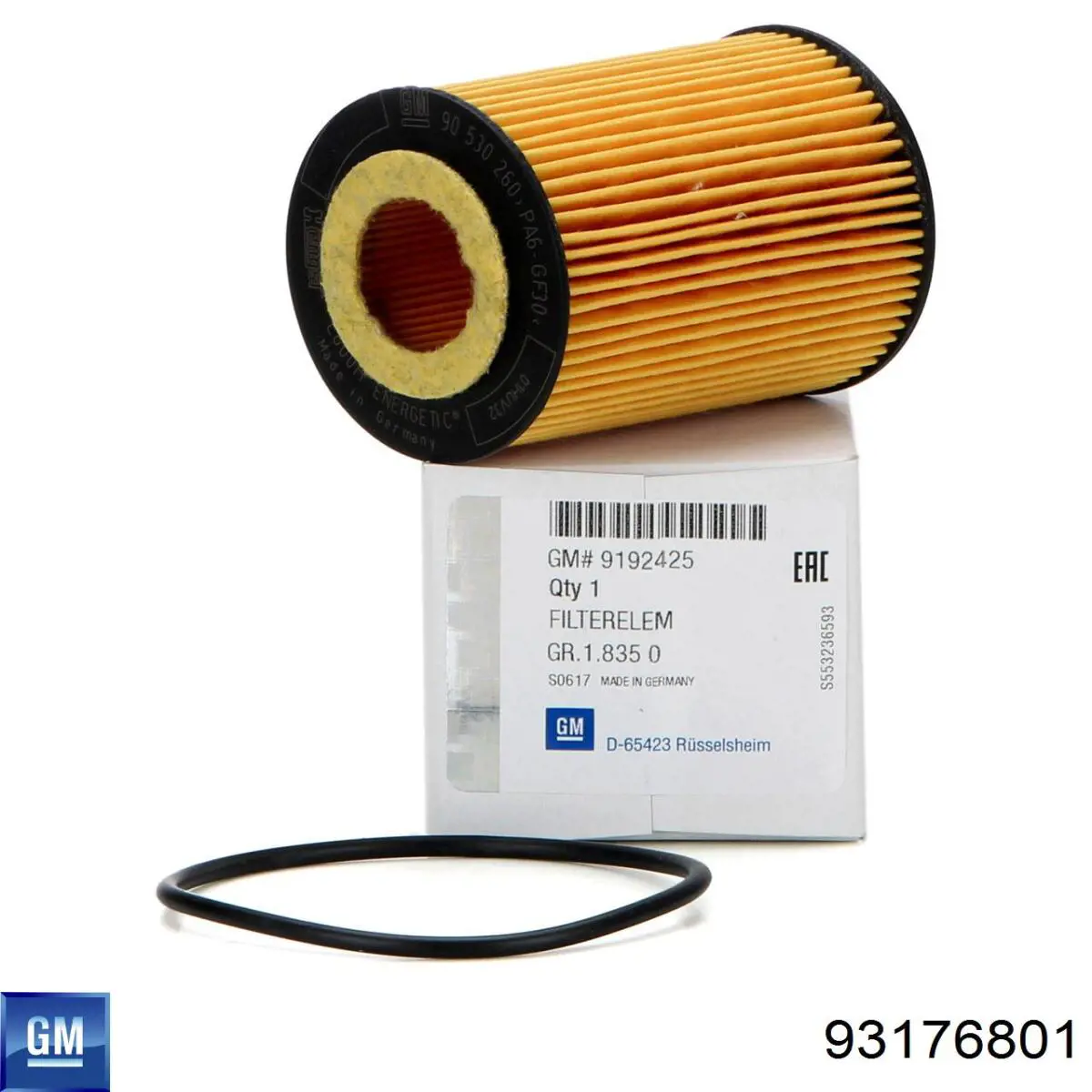 Купити 93176801 General Motors Свічка запалювання