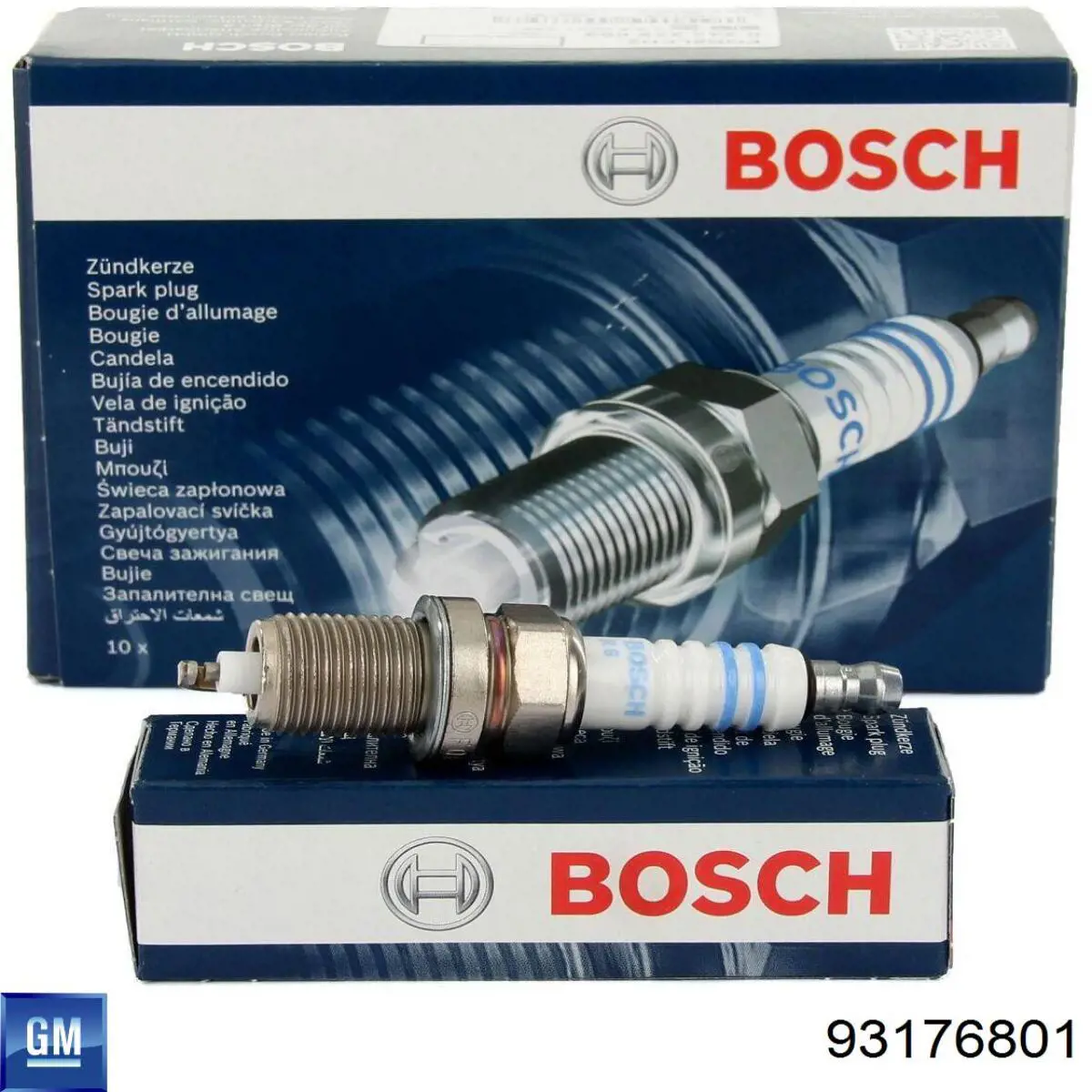 Свічки автомобільні General Motors 93176801 ціна, від 3.67 USD