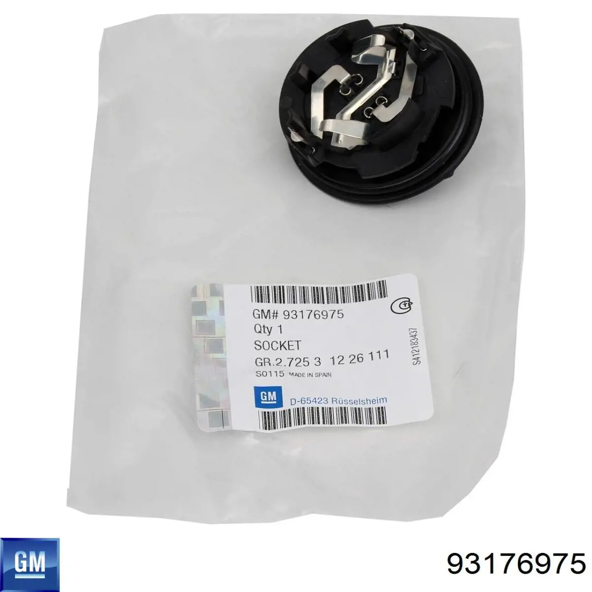 Цоколь лампи в фару General Motors 93176975 ціна, від 20.88 USD