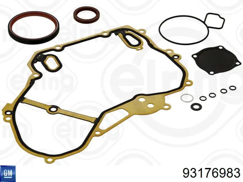 93176983 General Motors Комплект прокладок двигуна, нижній