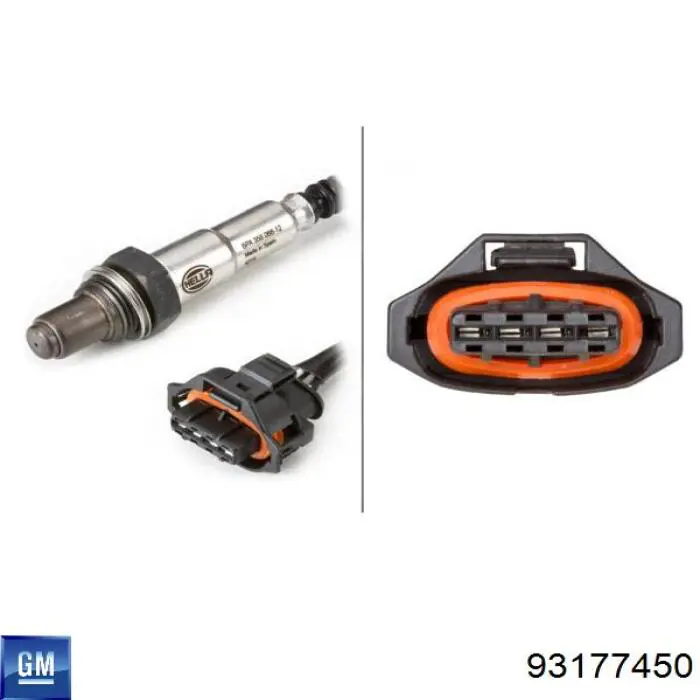 93177450 General Motors Лямбда зонд після каталізатора