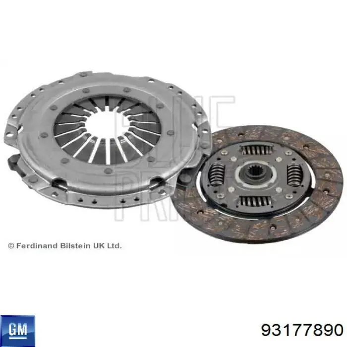 Комплект прокладок двигуна, нижній General Motors 93177890 ціна, від 73.21 USD
