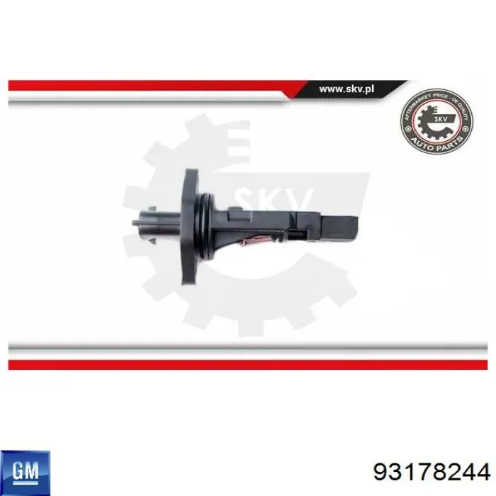 93178244 General Motors Датчик витрати повітря