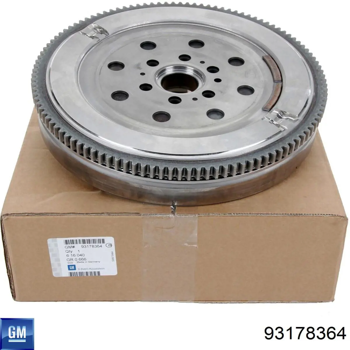 Маховик двигуна General Motors 93178364 ціна, від 337.41 USD
