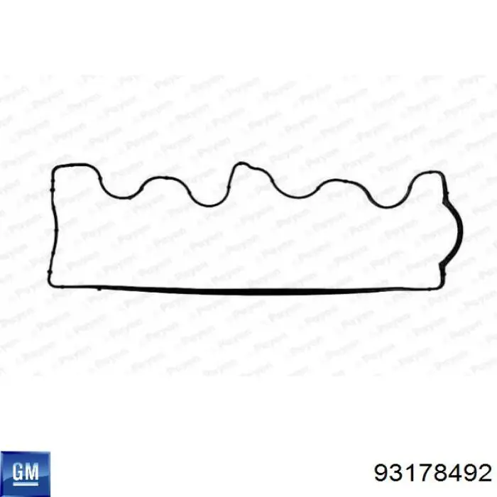 93178492 General Motors Прокладка кришки клапанної 