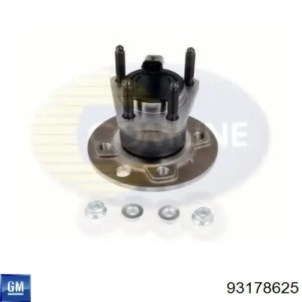 Маточини задніх коліс General Motors 93178625 ціна, від 61.98 USD