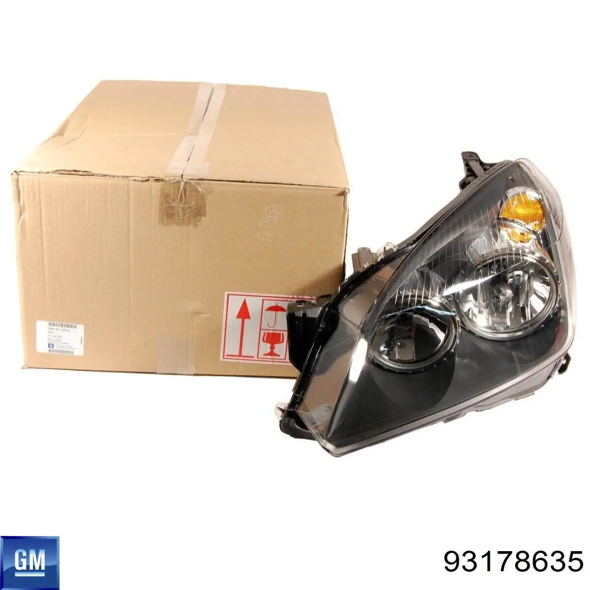 Фари General Motors 93178635 ціна, від 99.18 USD