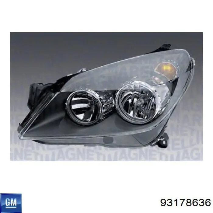 Купити 24451033RH Opel Права блок фара
