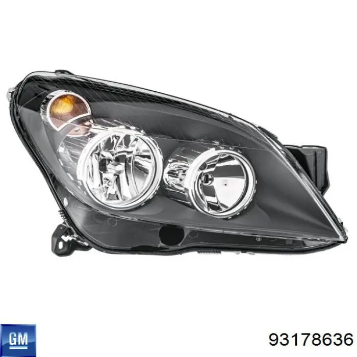 24451033RH Opel Основна фара - вставка