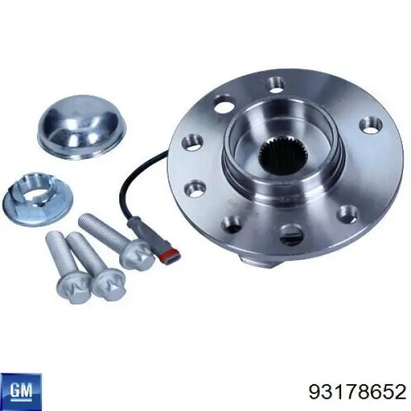 Передня маточина 93178652 General Motors