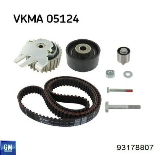 Ролик ременя ГРМ, паразитний General Motors 93178807