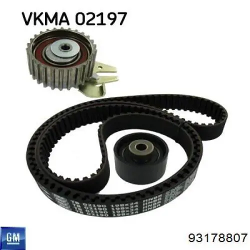 Купити 93178807 General Motors Ролик паразитний ГРМ