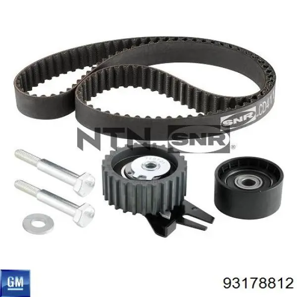 Зубчастий ремінь General Motors 93178812 ціна, від 37.87 USD