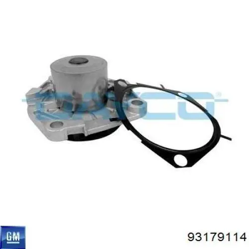 Помпа охолодження General Motors 93179114 ціна, від 33.06 USD