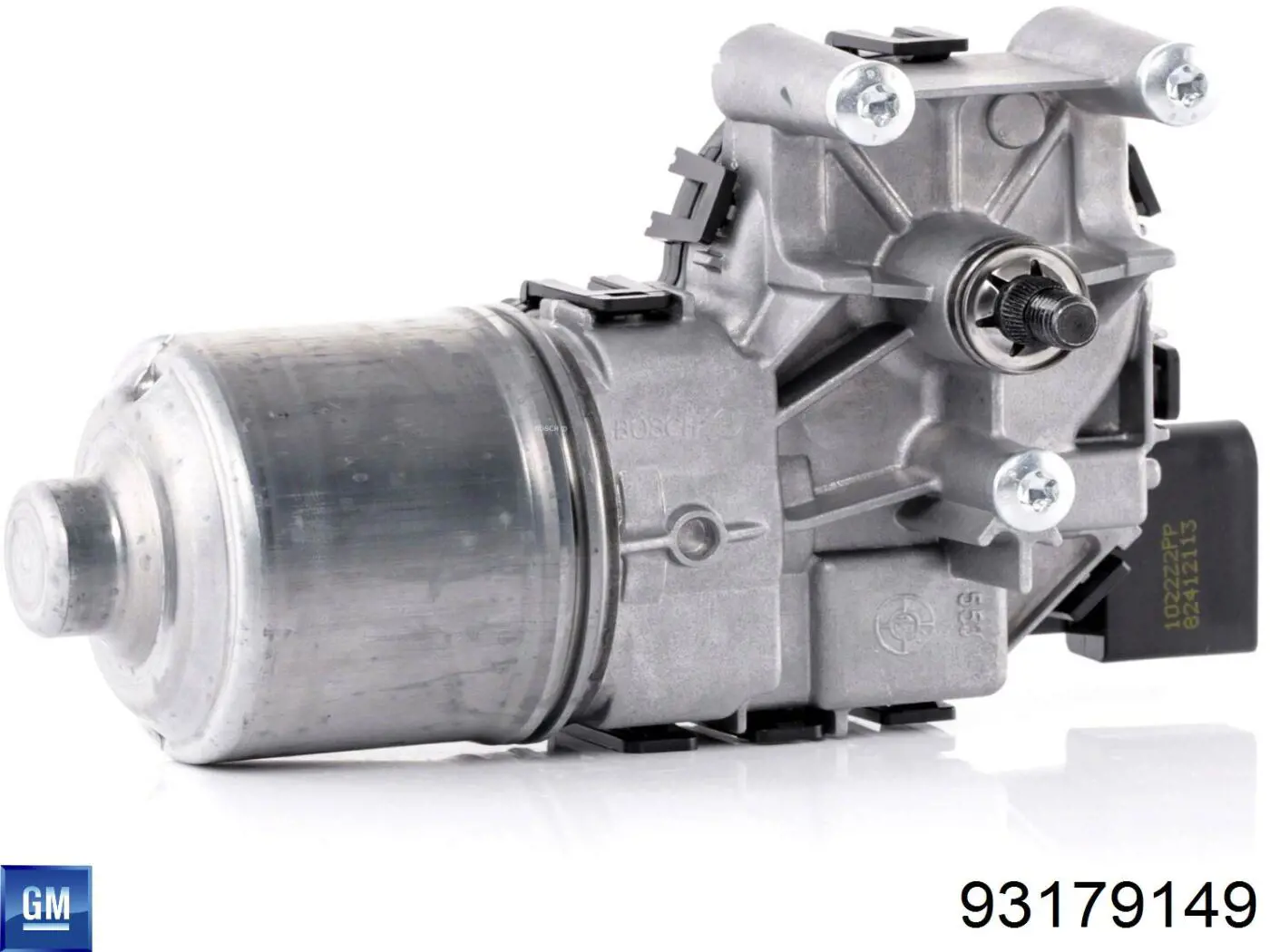 Купити 93179149 General Motors Двигун склоочисника лобового скла (трапеції)