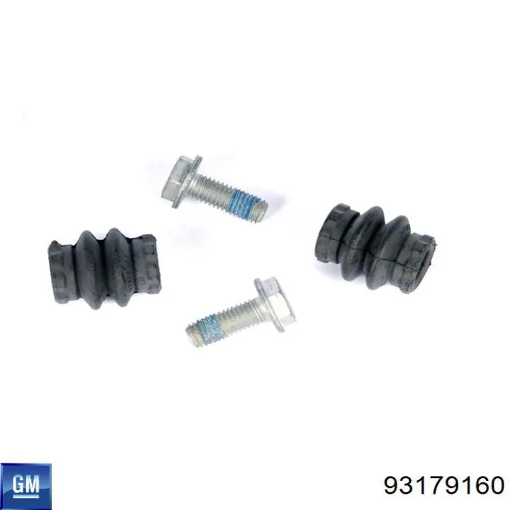 93179160 General Motors Ремкомплект заднього гальмівного супорта