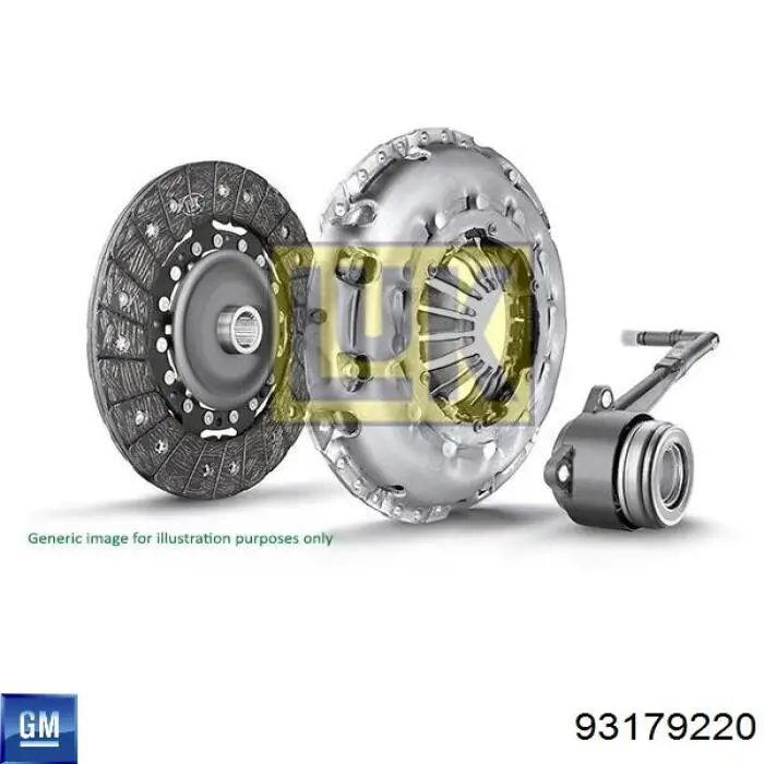 Купити 93179220 General Motors Корзина зчеплення