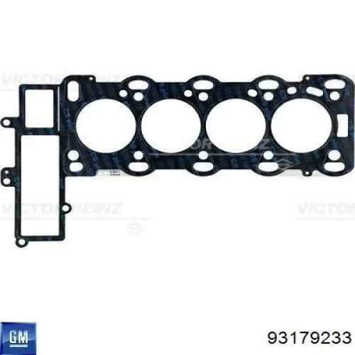 Прокладка ГБЦ General Motors 93179233 ціна, від 52.98 USD