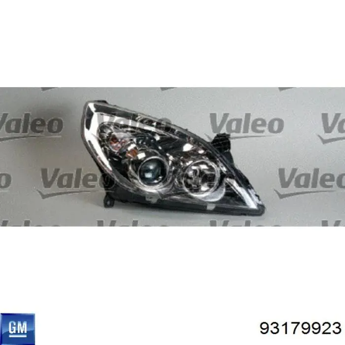 Купити 93179923 General Motors Права блок фара