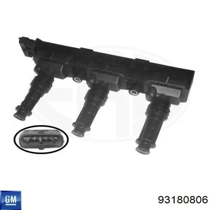 Котушка запалювання General Motors 93180806 ціна, від 57.44 USD