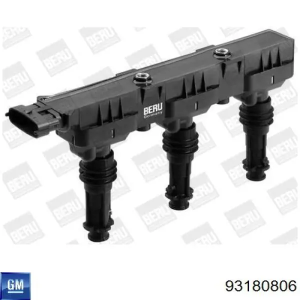 Котушка запалювання 93180806 General Motors