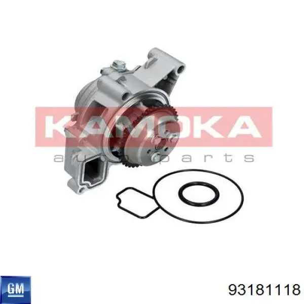 Помпа охолодження General Motors 93181118 ціна, від 42.83 USD