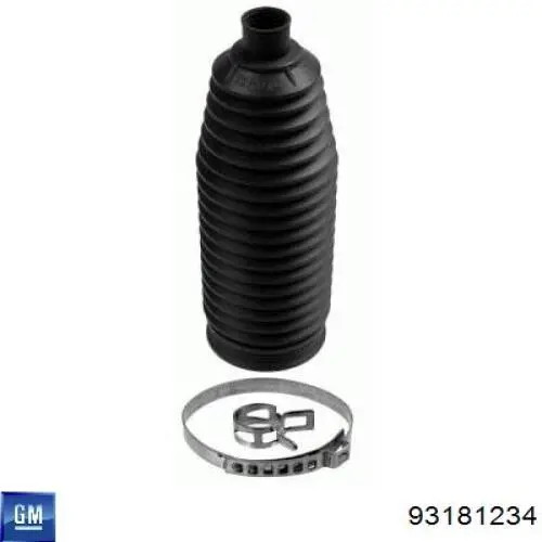Пильник рульової рейки 93181234 General Motors