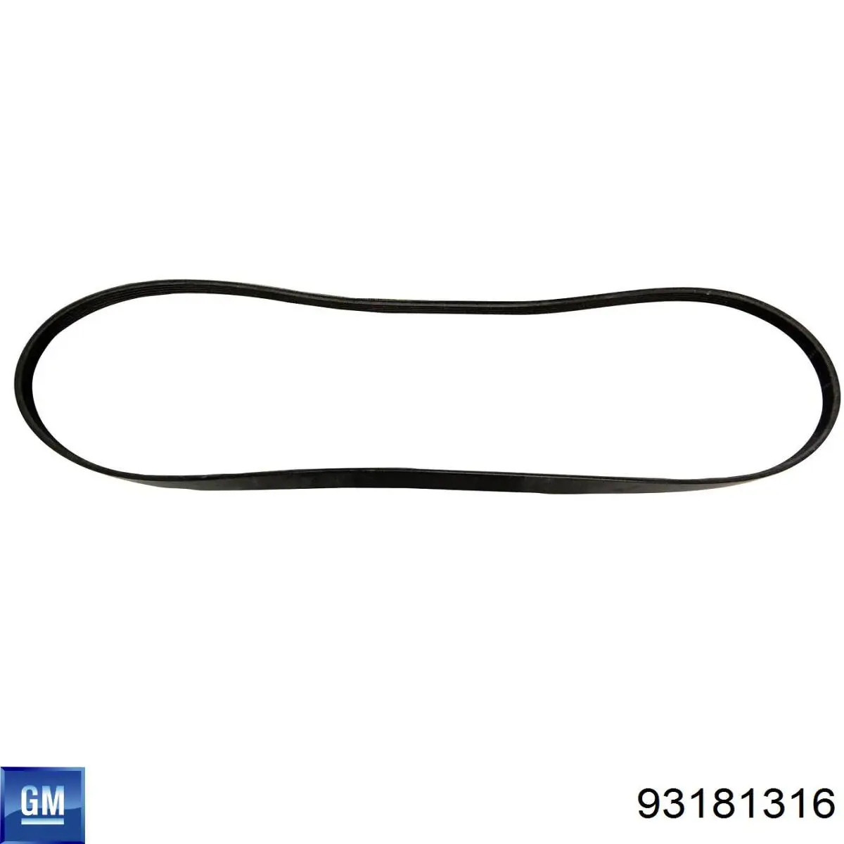 93181316 General Motors Поліклиновий ремінь